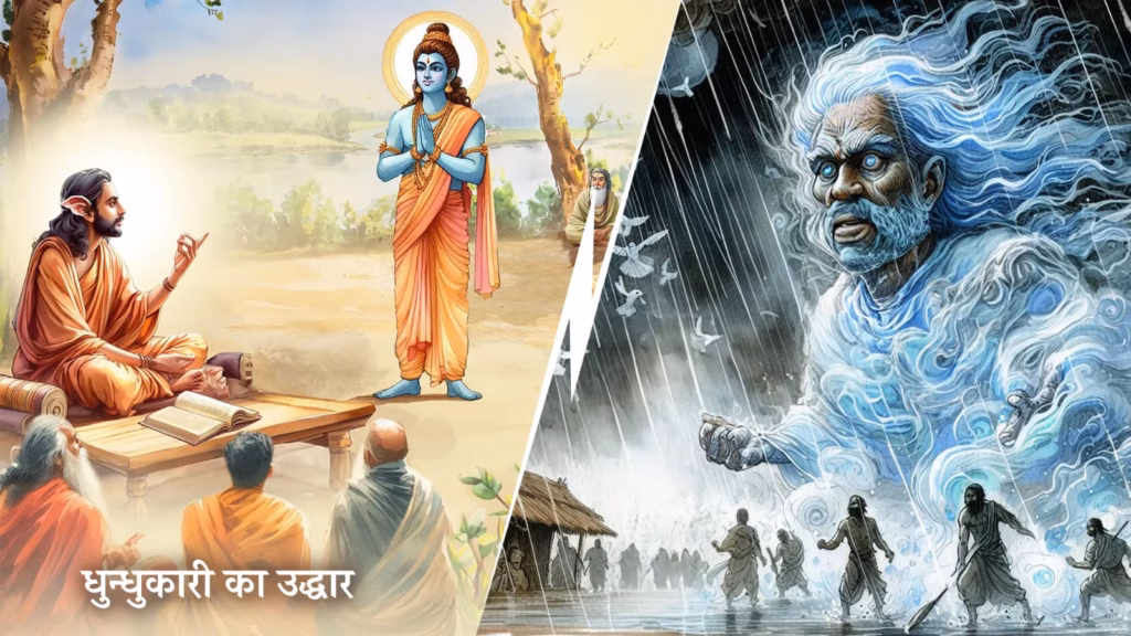 गोकर्णका आख्यान- धुंधकारी का उद्धार - क्रमसंख्या -2 14 भागवतका उद्देश्य एवं माहात्म्य क्रमसंख्या -2